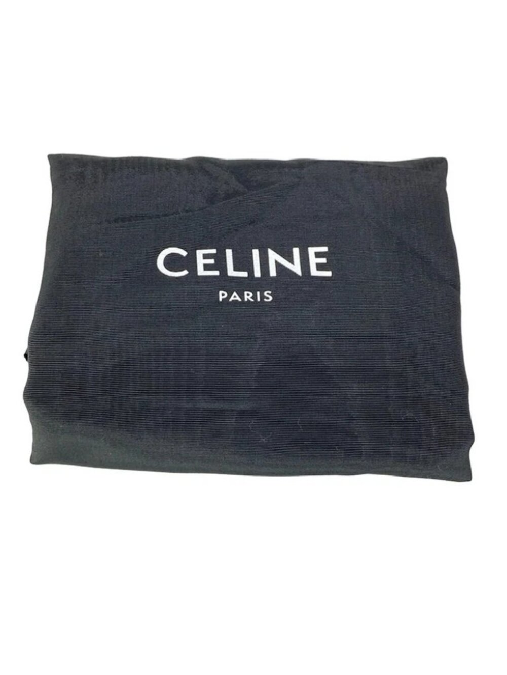 CELINE Triomphe Medium - Blue Gray Shiny Calfskin Shoulder Bag - Picture 15 of 16